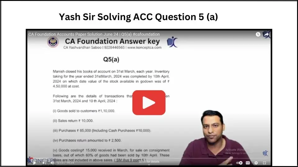 CA Foundation September Attempt