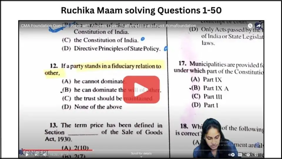 Koncept Education APP CA CMA CS