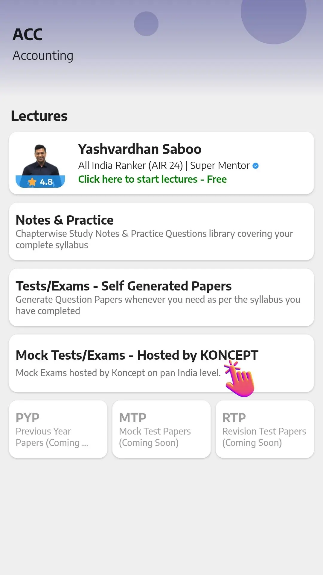 CA Foundation Free Lectures