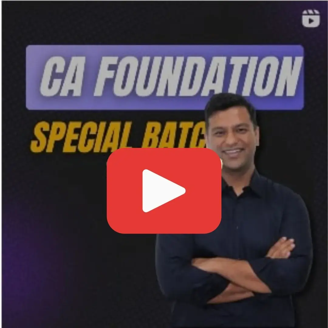 CA Foundation Free Lectures