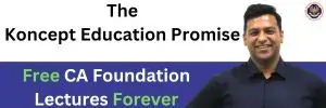 CA Foundation Free Lectures