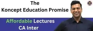 CA Inter Affordable Lectures